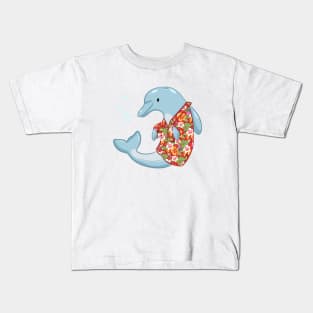 Dolphin Vacation Kids T-Shirt